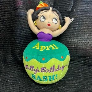 Betty Boop Birthday Bash- April- 14" tall